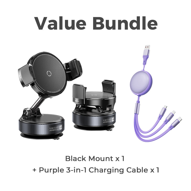 DashGrip – Vacuum Suction Magnetic Phone Mount