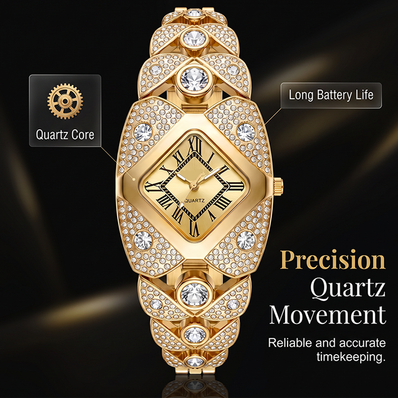 Dazzelle – Women’s Sparkling Quartz Jewelry Watch