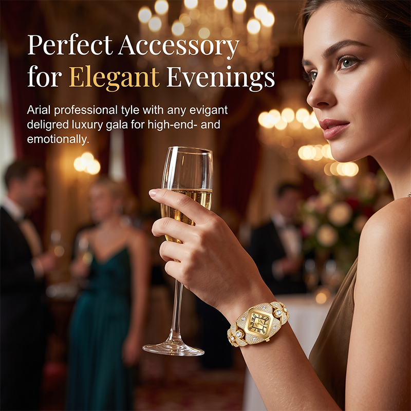 Dazzelle – Women’s Sparkling Quartz Jewelry Watch
