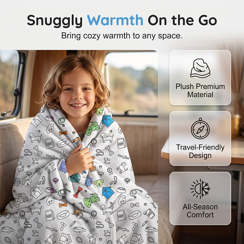 DreamDoodle – Creative DIY Colouring Blanket Set