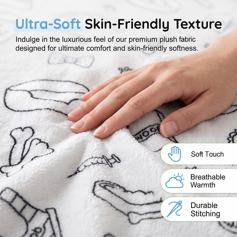 DreamDoodle – Creative DIY Colouring Blanket Set