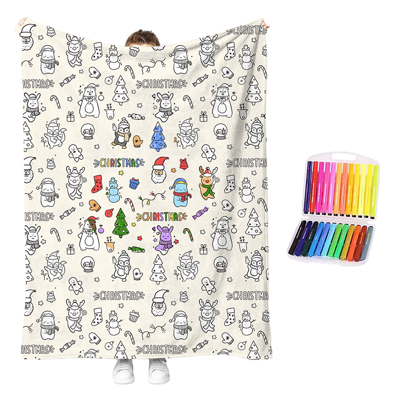 DreamDoodle – Creative DIY Colouring Blanket Set