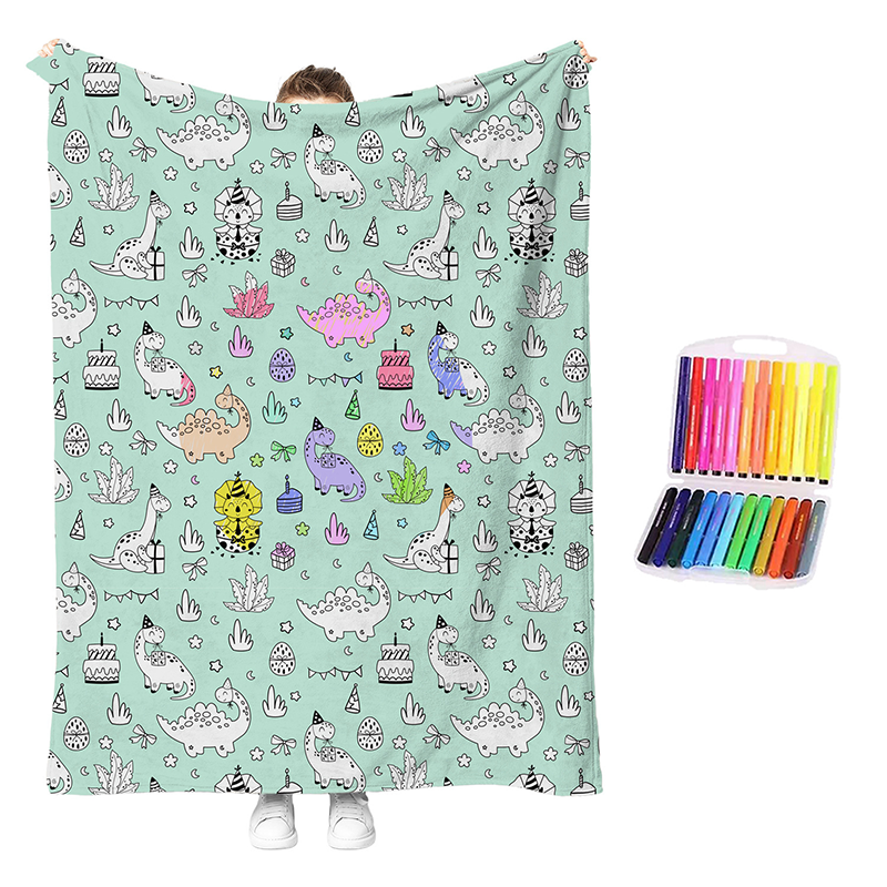 DreamDoodle – Creative DIY Colouring Blanket Set