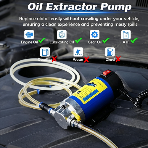 OilStream – Compact Vehicle Fluid Transfer Pump