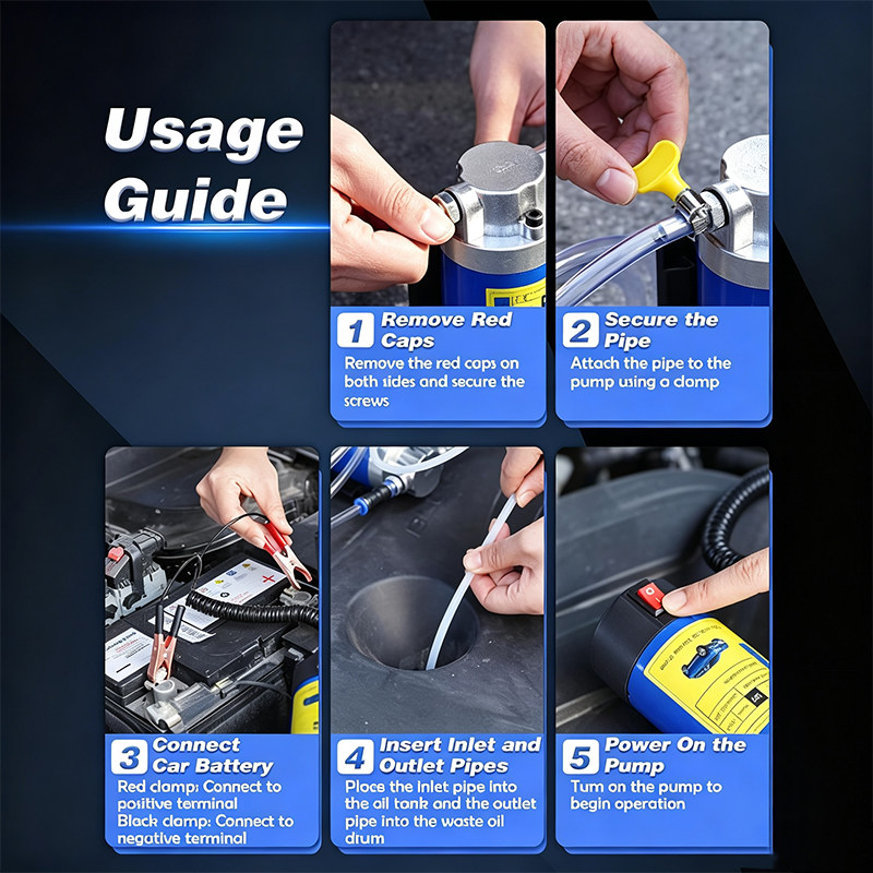 OilStream – Compact Vehicle Fluid Transfer Pump