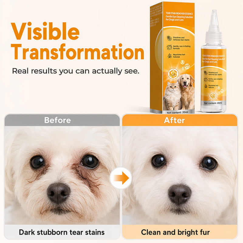 PawLumi – Gentle Pet Eye Stain Remover Drops