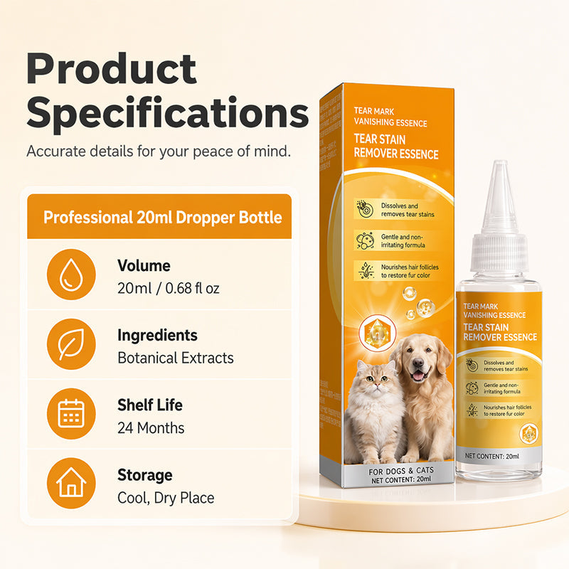 PawLumi – Gentle Pet Eye Stain Remover Drops