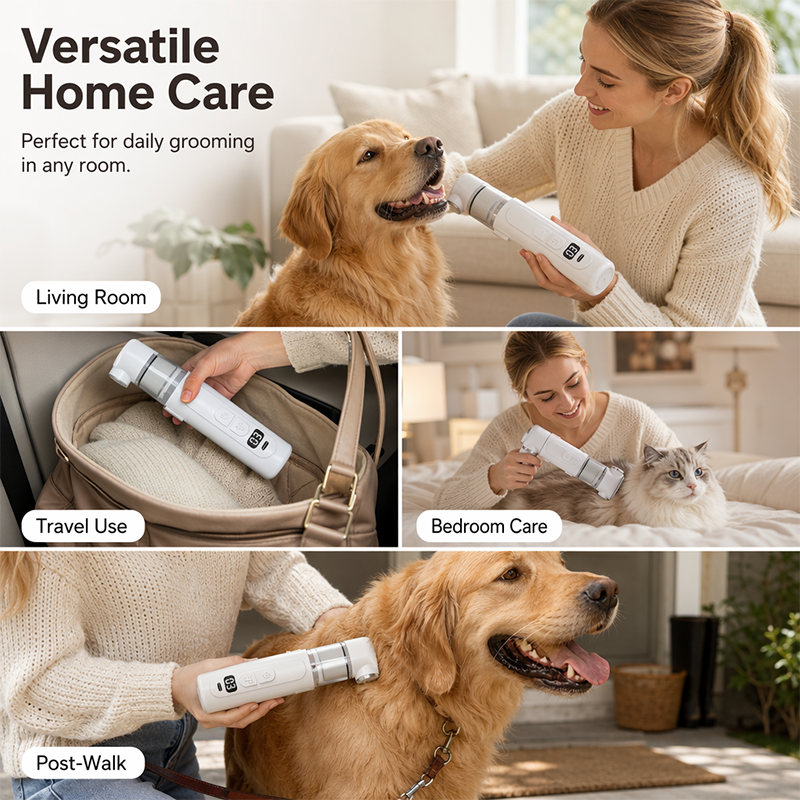 PawVanta – Electric Pet Grooming & Flea Removal Comb