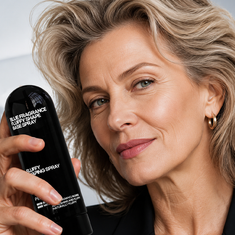 VolumeGlow – Fuller-Looking Hair Styling Spray