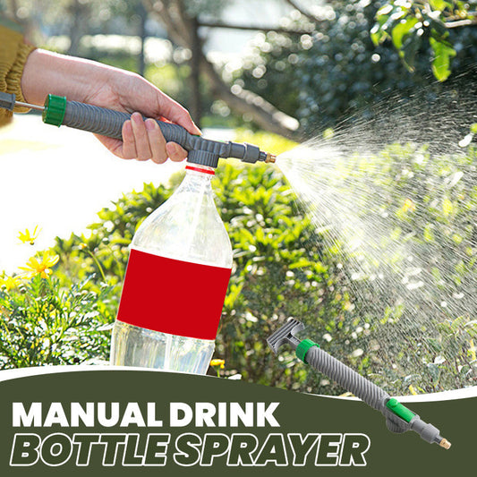 AquaSpray – Manual Adjustable Bottle Garden Sprayer