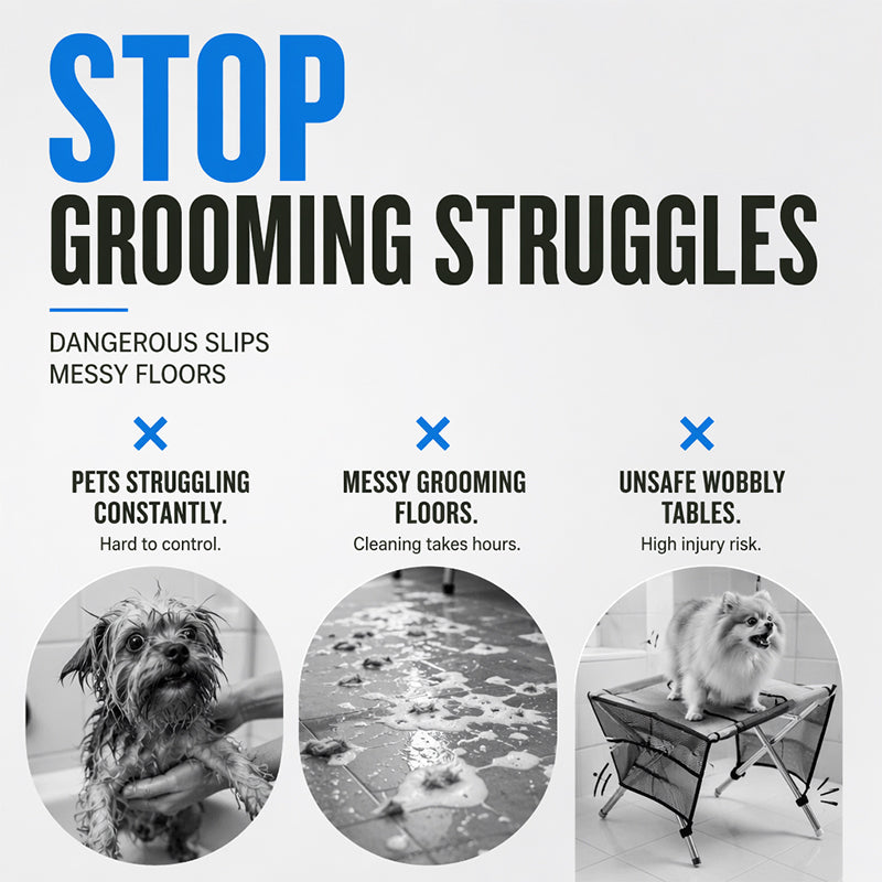 FurRest – Portable Pet Grooming Support Table