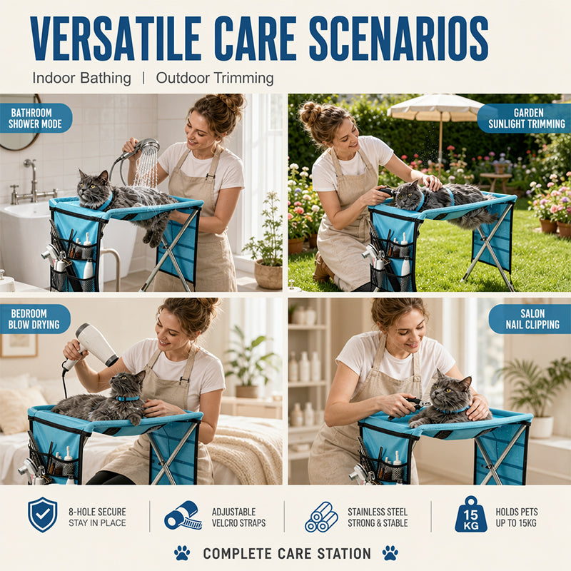 FurRest – Portable Pet Grooming Support Table