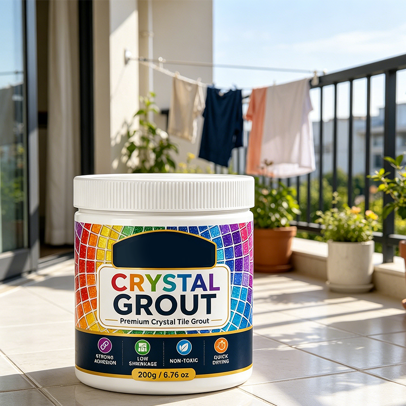 CrystalGuard – High-Strength Waterproof Tile Grout
