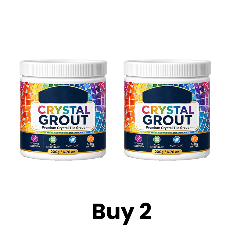 CrystalGuard – High-Strength Waterproof Tile Grout