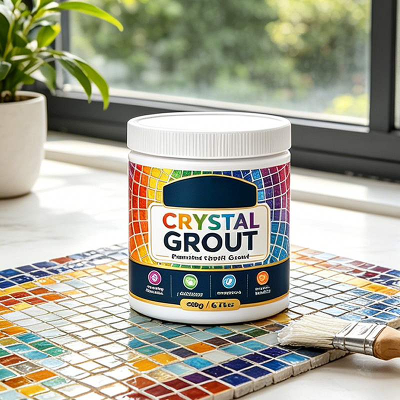 CrystalGuard – High-Strength Waterproof Tile Grout