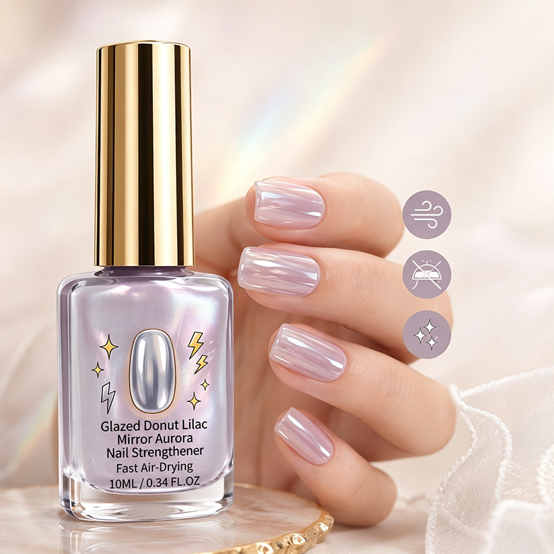 NailGlow – Lilac High-Shine Nail Strengthener