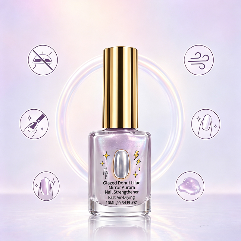 NailGlow – Lilac High-Shine Nail Strengthener