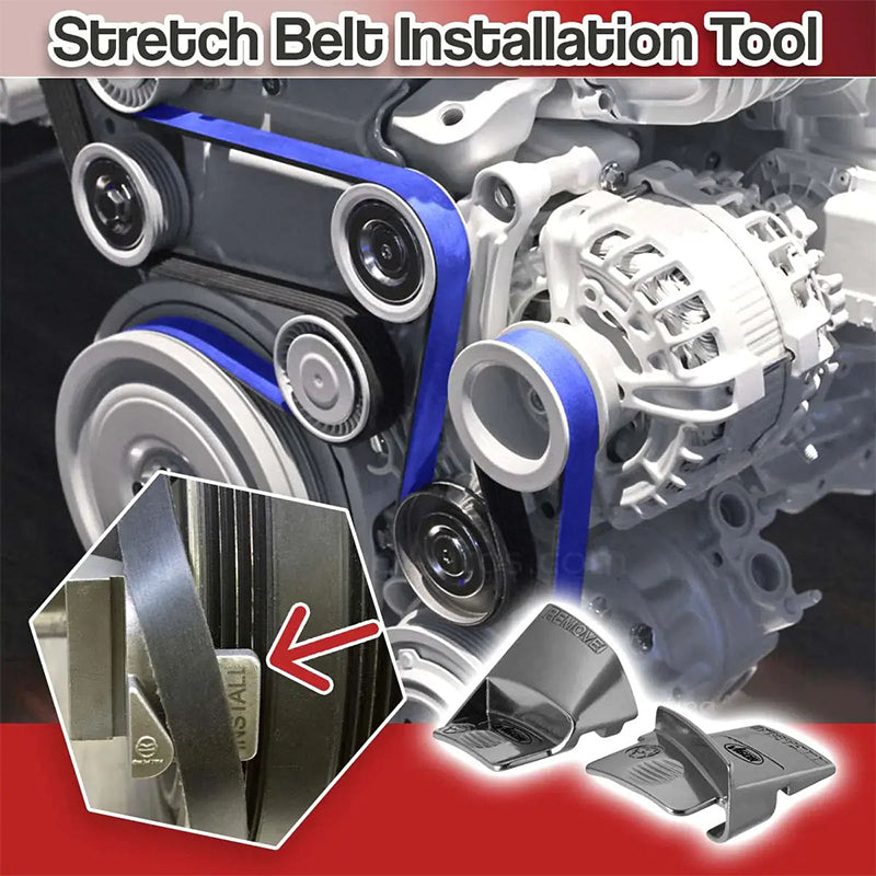 BeltForge – Stretch Belt Remover & Installer Tool Set