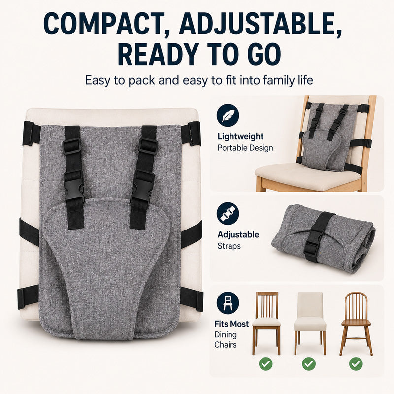 TinyHold – Travel-Ready Baby Chair Safety Harness