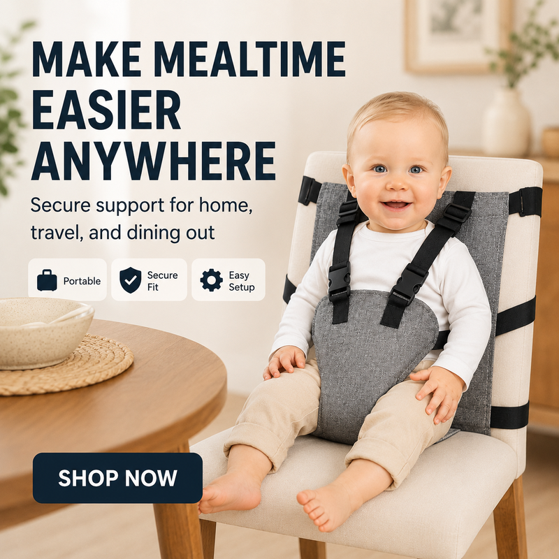 TinyHold – Travel-Ready Baby Chair Safety Harness