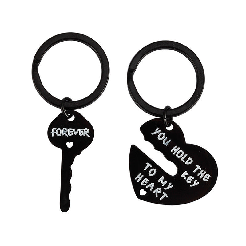 LoveLock – Romantic Interlocking Heart & Keychain Set