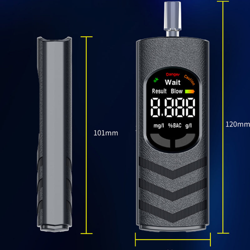 BreathGuard – Rechargeable LCD Alcohol Breath Tester