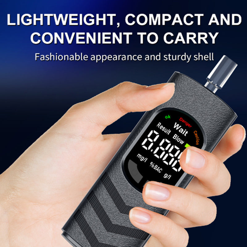 BreathGuard – Rechargeable LCD Alcohol Breath Tester