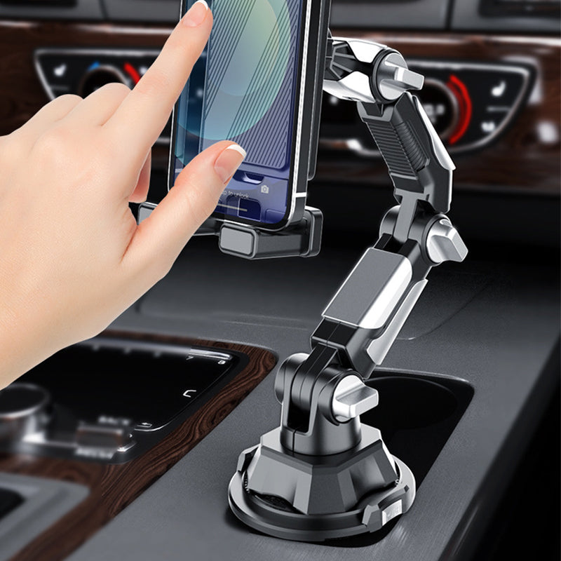 DriveDock – Foldable Car Cup Holder Tablet Mount