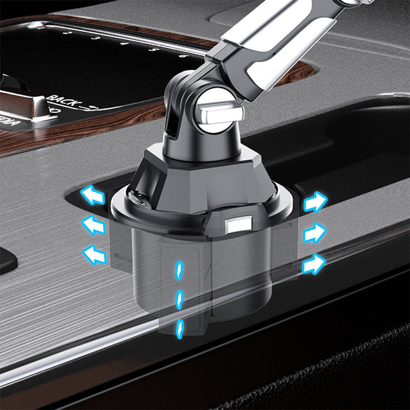 DriveDock – Foldable Car Cup Holder Tablet Mount