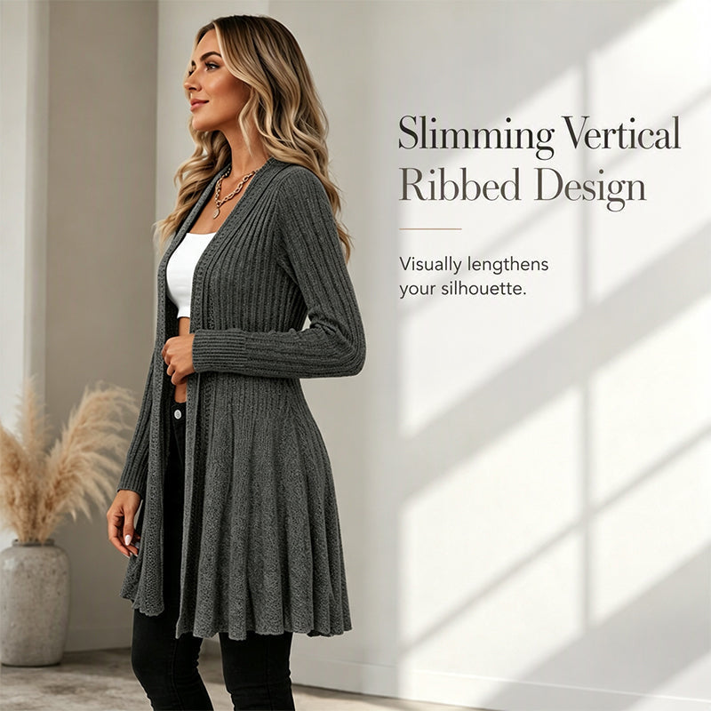 Aria – Relaxed Fit Textured Knit Cardigan