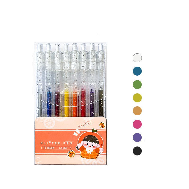 ShimmerWrite – Glitter Gel Pens for Journals & Crafts