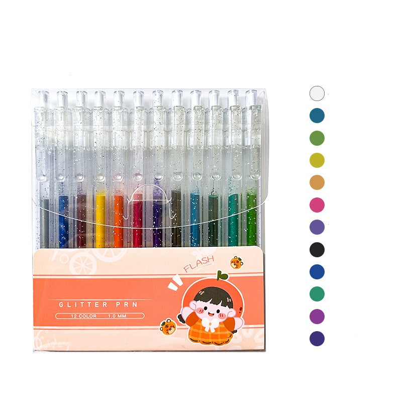 ShimmerWrite – Glitter Gel Pens for Journals & Crafts
