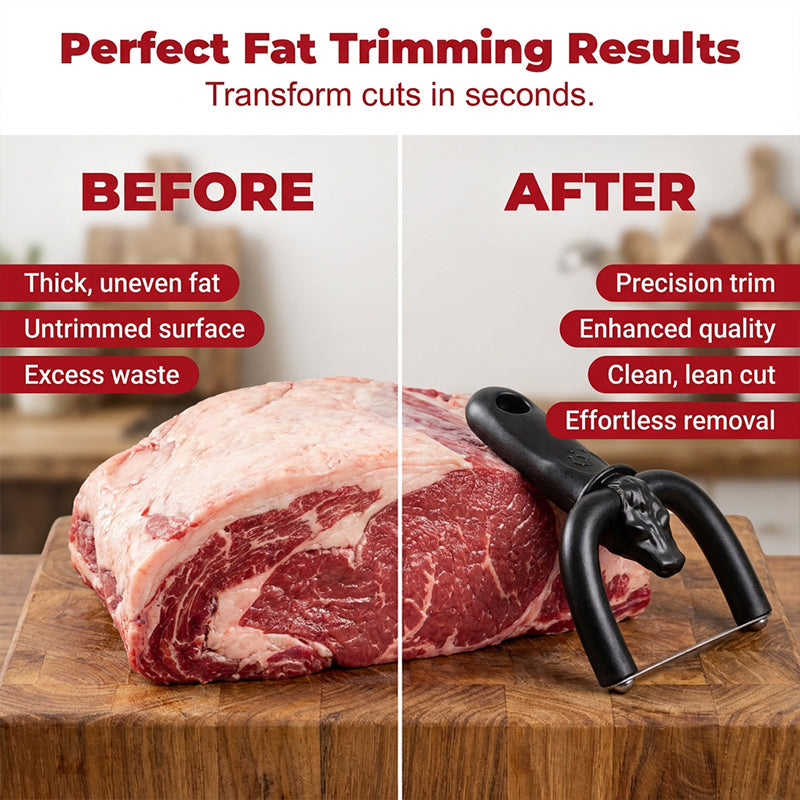 TriMora – Handheld Beef & Pork Fat Trimmer