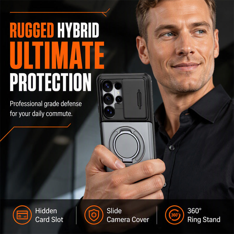 ShieldVault – 2-in-1 Shockproof Card Holder Phone Case
