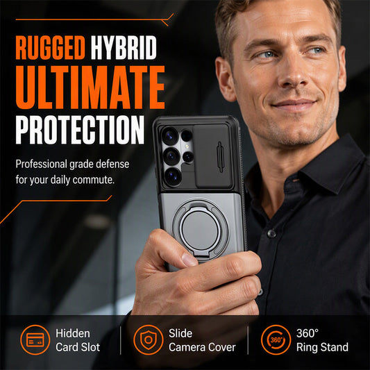 ShieldVault – 2-in-1 Shockproof Card Holder Phone Case
