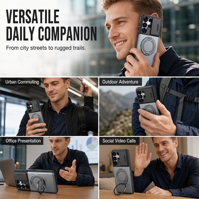 ShieldVault – 2-in-1 Shockproof Card Holder Phone Case