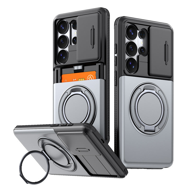 ShieldVault – 2-in-1 Shockproof Card Holder Phone Case