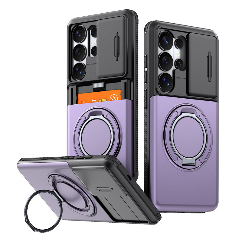 ShieldVault – 2-in-1 Shockproof Card Holder Phone Case