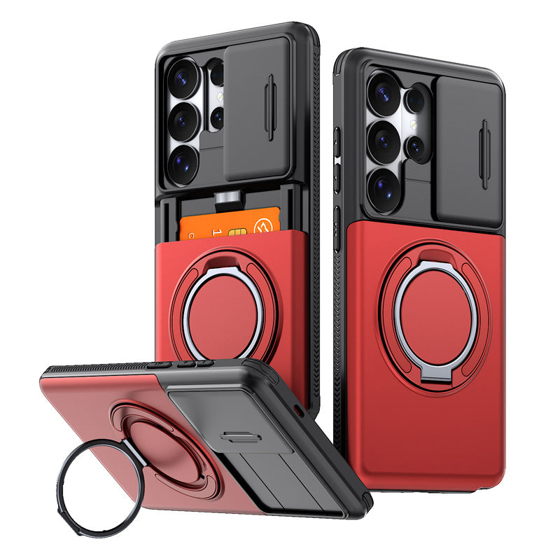 ShieldVault – 2-in-1 Shockproof Card Holder Phone Case