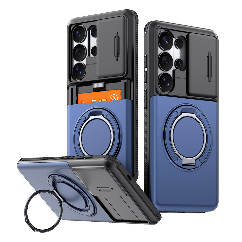 ShieldVault – 2-in-1 Shockproof Card Holder Phone Case