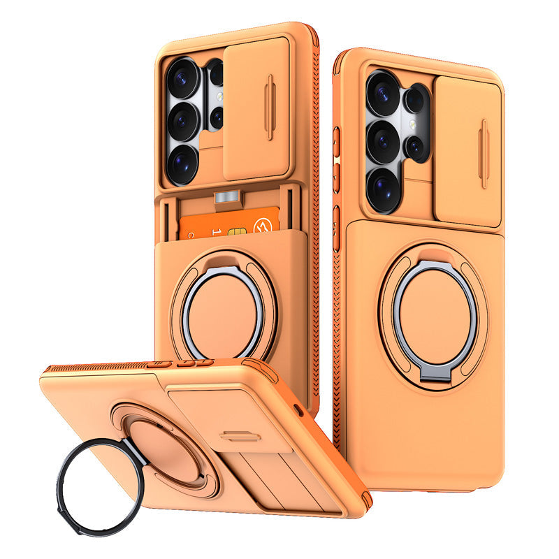 ShieldVault – 2-in-1 Shockproof Card Holder Phone Case