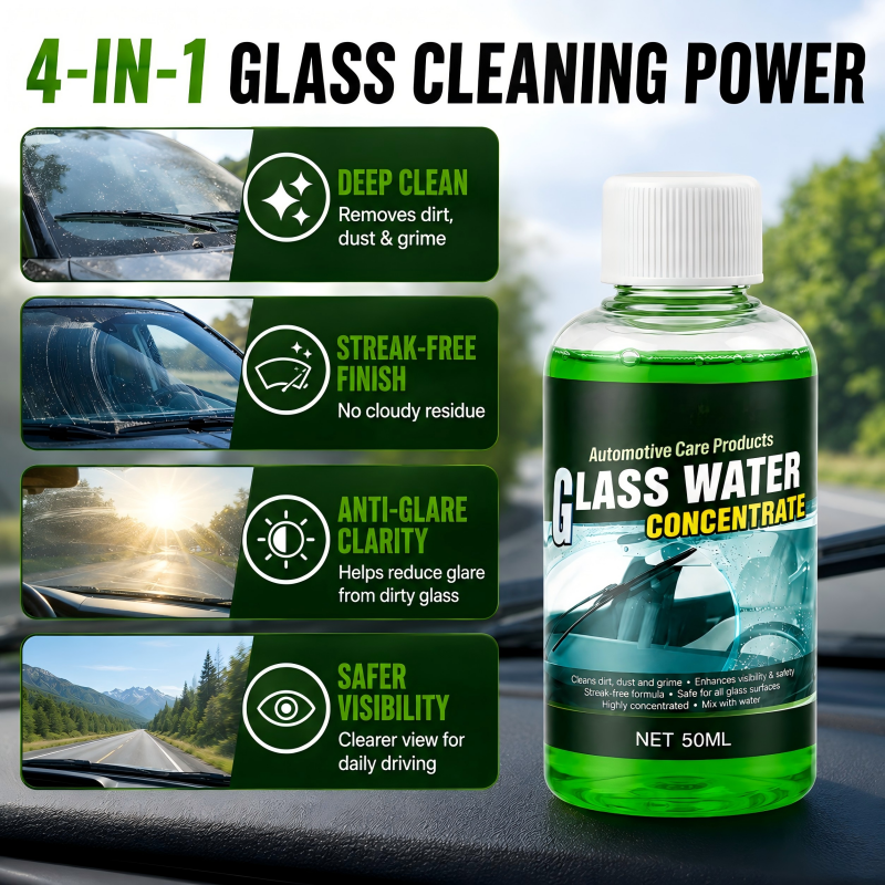 CrystalDrive – Automotive Windshield Washer Concentrate