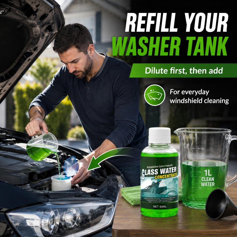 CrystalDrive – Automotive Windshield Washer Concentrate