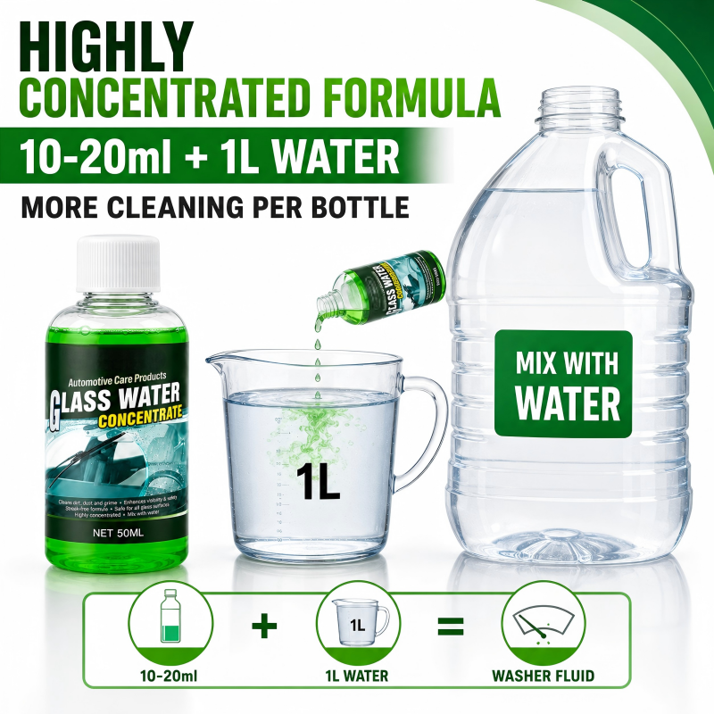 CrystalDrive – Automotive Windshield Washer Concentrate
