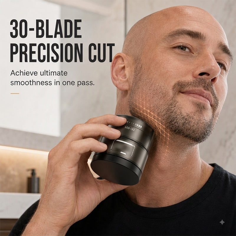 GroomFlex – 2-in-1 Electric Bald Head Shaver & Beard Trimmer