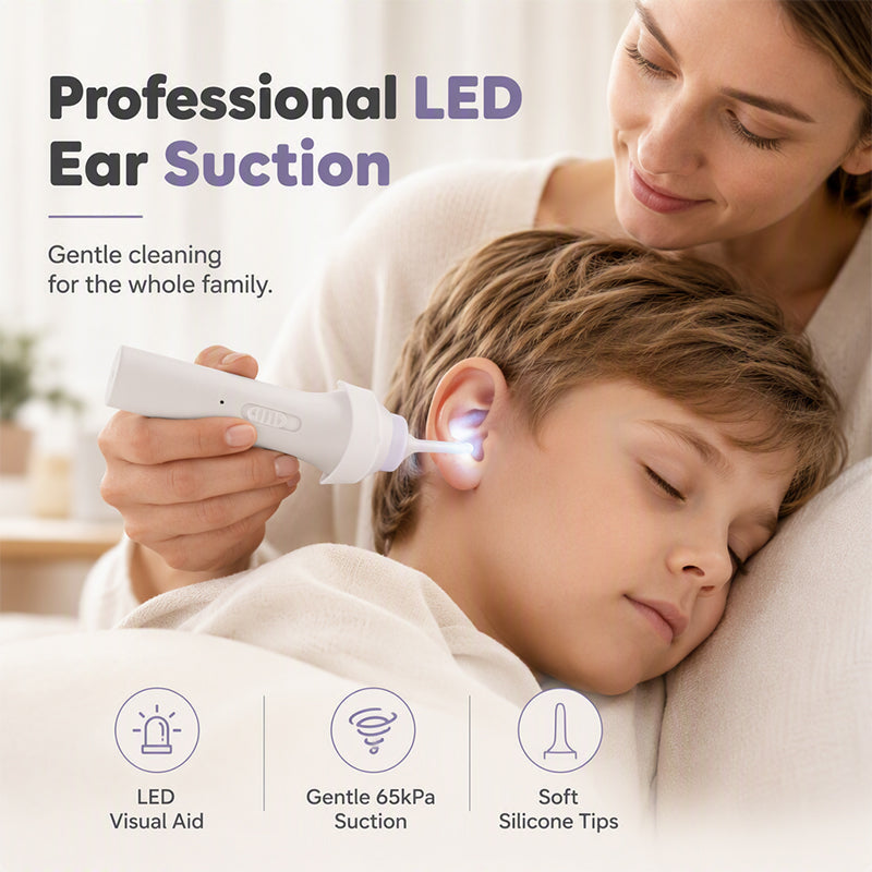 EarVelle – LED-Guided Gentle Suction Ear Cleaner