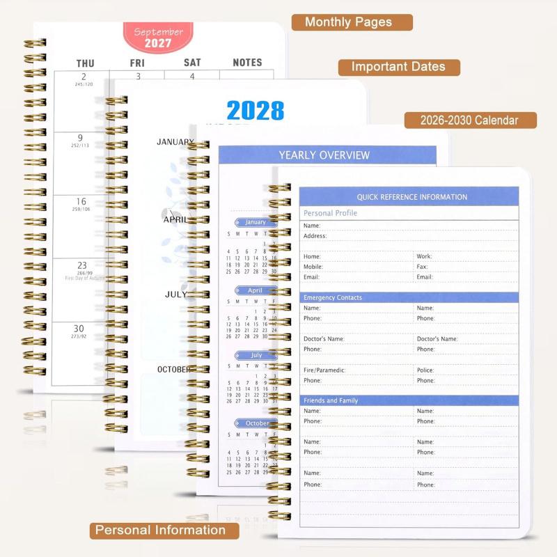 PlanOra – 2026–2030 5-Year Planner