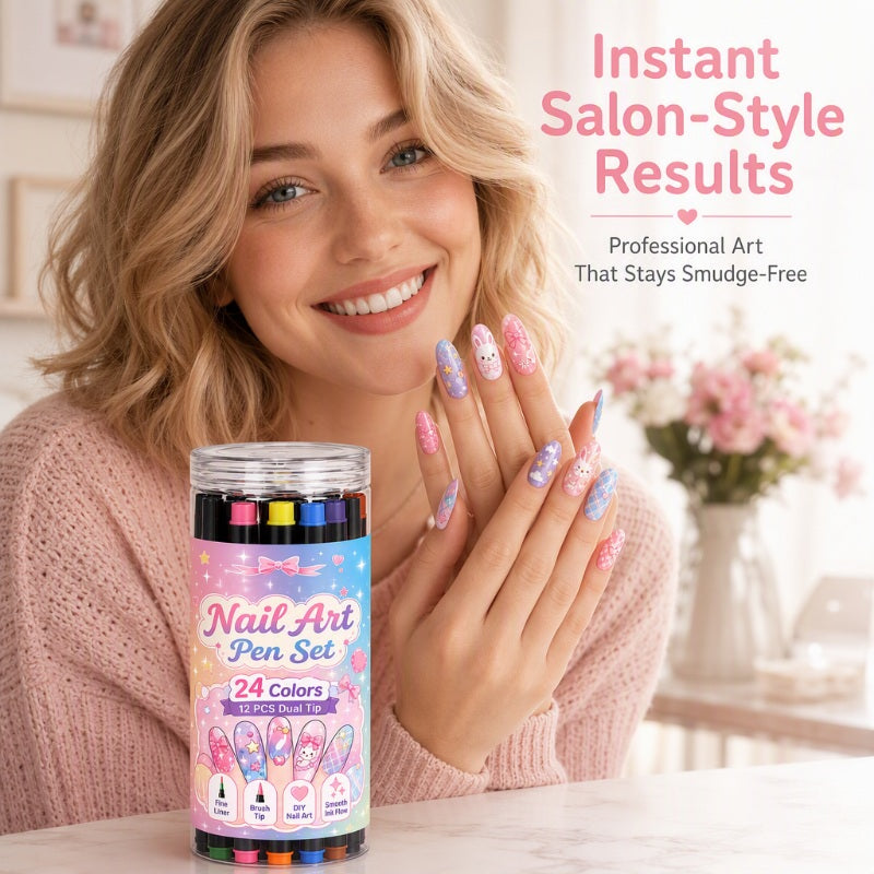 ArtNails – Dual-Ended Creative Nail Art Pen Set
