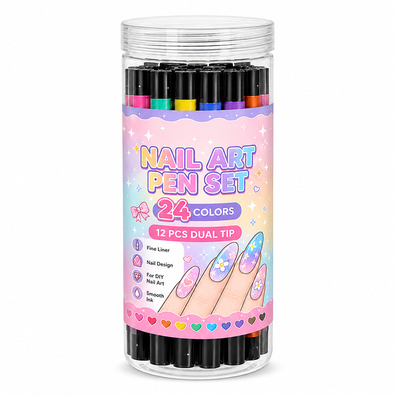 ArtNails – Dual-Ended Creative Nail Art Pen Set