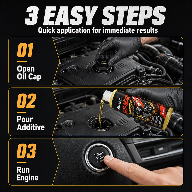 FrictionForge – Advanced Anti-Wear Engine Additive